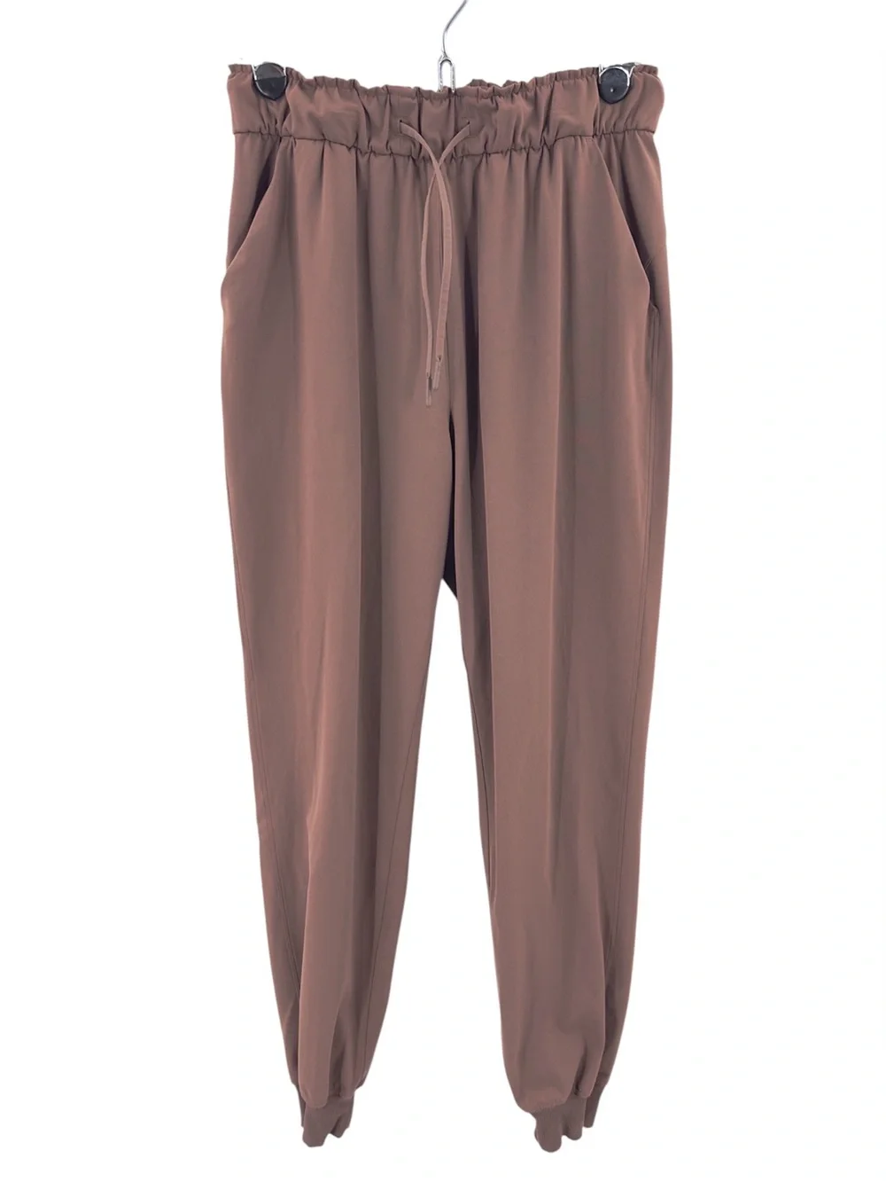 Lululemon Stretch High Rise Jogger Pants Size 6 Dark Oxide Performance Casual